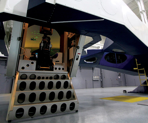 Human Centrifuge High-G Trainer at the NASTAR Center