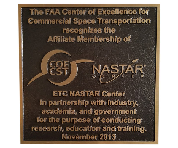 NASTAR Center FAA Center of Excellence